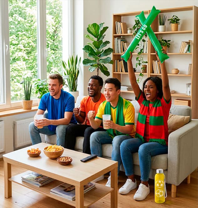 Brindes para apoiar a nossa seleção!
